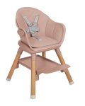 Столче за хранене 6 в 1 Kikkaboo - Woody, Army Green