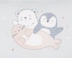 Чувалче за количка Kikkaboo - Polar Bear, Mint