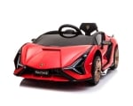 Акумулаторна кола Kikkaboo - Licensed Lamborgini Sian, Red
