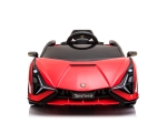 Акумулаторна кола Kikkaboo - Licensed Lamborgini Sian, Red