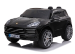 Акумулаторен джип Kikkaboo - Licensed Porsche Cayenne S, Черен