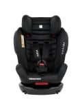 Столче за кола Kikkaboo - 4 Fix Double, IsoFix, 0-36 кг, Black 