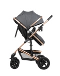 Kомбинирана детска количка 3 в 1 KikkaBoo - Amaia, Beige