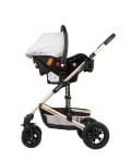 Kомбинирана детска количка 3 в 1 KikkaBoo - Amaia, Light Grey