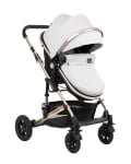 Kомбинирана детска количка 3 в 1 KikkaBoo - Amaia, Light Grey