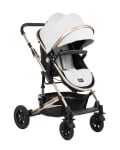 Kомбинирана детска количка 3 в 1 KikkaBoo - Amaia, Light Grey