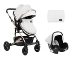 Kомбинирана детска количка 3 в 1 KikkaBoo - Amaia, Light Grey
