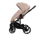 Детска комбинирана количка 2 в 1 с твърд кош Kikkaboo - Amani, Grey