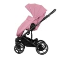Детска комбинирана количка 2 в 1 с твърд кош Kikkaboo - Amani, Pink