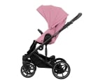 Детска комбинирана количка 2 в 1 с твърд кош Kikkaboo - Amani, Pink