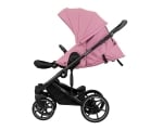 Детска комбинирана количка 2 в 1 с твърд кош Kikkaboo - Amani, Pink