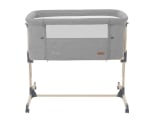 Бебешка мини кошара с падаща страна Kikkaboo - Amaris, Light Grey