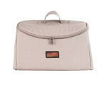 Детска комбинирана количка 3 в 1 KikkaBoo - Angele, Chrome Beige