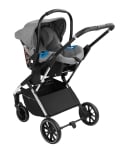 Детска комбинирана количка 3 в 1 KikkaBoo - Angele, Chrome Beige
