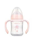 Бебешко шише с широко гърло Kikkaboo - Peach Cloud, 180 ml
