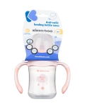 Бебешко шише с широко гърло Kikkaboo - Peach Cloud, 180 ml