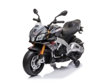 Акумулаторен мотор Kikkaboo - Licensed Aprilia Tuono V4, Black & Grey