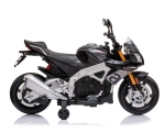 Акумулаторен мотор Kikkaboo - Licensed Aprilia Tuono V4, Black & Grey