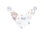 Муселинов лигавник Kikkaboo - Bear, Beige