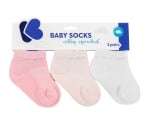 Бебешки летни чорапи Kikkaboo -  Pink, 0-6 m