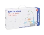 Музикална въртележка с прожектор Kikkaboo - Bear on moon, Mint