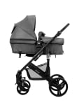 Детска комбинирана количка 3 в 1 Kikkaboo - Beloved, Light Grey 