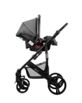Детска комбинирана количка 3 в 1 Kikkaboo - Beloved, Light Grey 