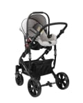 Комбинирана количка 3 в 1 Kikkaboo - Beloved, Light Grey