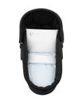 Бебешки спален комплект за количка Kikkaboo - 6 части, Blue Checks