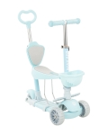  Детска тротинетка 4 в 1 Kikkaboo - Makani, BonBon, Candy Blue