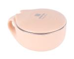 Купа с резервоар от неръждаема стомана KikkaBoo - Cat Pink, 200 ml 