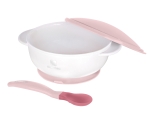 Купа с термо лъжица Kikkaboo, 250 ml, Pink