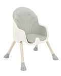 Бебешки стол за хранене 2 в 1 Kikkaboo - Brie, Beige