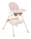 Стол за хранене 2в1 KikkaBoo - Brie, Pink