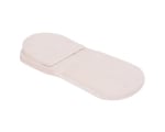 Матрак с възглавница за кош за новородено Kikkaboo - Grey Velvet, 75 х 30 cm