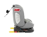 Столче за кола Kikkaboo - Cruz, IsoFix, 0-36 кг, Black