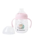 Неразливаща се чаша със силиконов накрайник Kikkaboo - Savanna, 240 ml, Mint