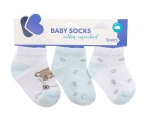Бебешки летни чорапи Kikkaboo Dream Big Blue 0-6м