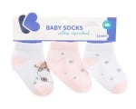 Бебешки летни чорапи Kikkaboo Dream Big Pink 6-12м