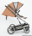 Комбинирана детска количка 2 в 1 Kikkaboo - Divaina, Brown