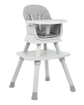 Стол за хранене 6в1 KikkaBoo - Eat N Play, Grey