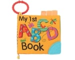 Текстилна книжка с чесалка Kikkaboo - ABC