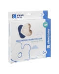 Бебешка мемори ергономична възглавница Kikkaboo - Bunny, Beige Velvet