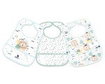 Непромокаем хавлиен лигавник с джоб Kikkaboo - Savanna Mint, 3 броя