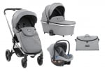 Комбинирана детска количка 3 в 1 KikkaBoo - Vicenza Premium, Beige