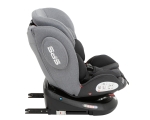 Столче за кола Kikkaboo - Felix, IsoFix, 0-36 кг, Light Grey