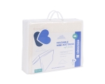 Сгъваем мини матрак Kikkaboo - Velvet, White, 45 х 80 х 5 cm