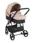 Детска комбинирана количка 2 в 1 KikkaBoo - Gianni, Beige