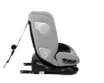 Столче за кола Kikkaboo - i-Moove, i-Size, IsoFix, 40-150 см, Light Grey