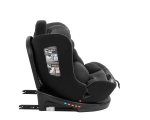 Столче за кола Kikkaboo - i-Safe, i-Size, IsoFix, 40-150 см, Dark Grey